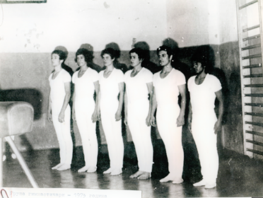 1975 -Машката екипа на ДТВ-Партизан Фуад,,Маџаро, Миле Јакимов, Методи, Басовски  и Ризата